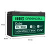 Green Cell AGM VRLA 6V 10Ah maintenance-free bateria do systemów alarmowych, kas, zabawek
