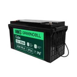 Green Cell AGM VRLA 12V 120Ah maintenance-free bateria do kamperów, fotowoltaiki, paneli solarnych, łodzi