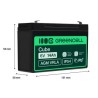 Green Cell AGM VRLA 6V 14Ah maintenance-free bateria do the systemów alarmowych, kas, zabawek