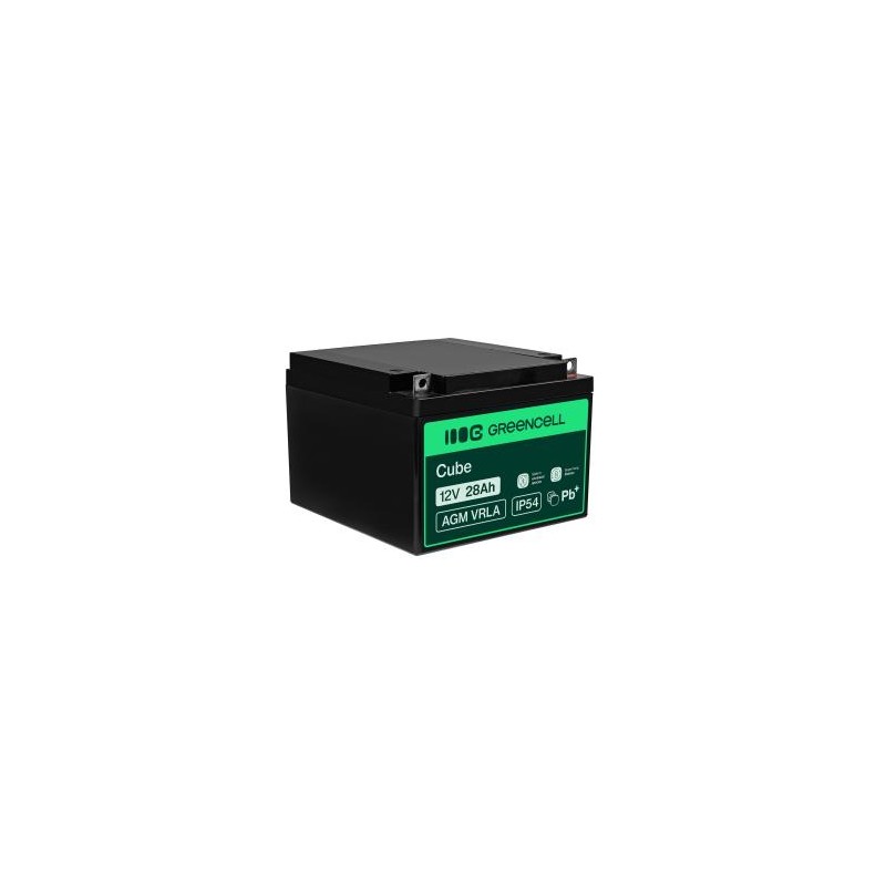 Green Cell AGM VRLA 12V 26Ah maintenance-free bateria do mower, skuter, łodzi, wózek inwalidzki