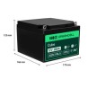 Green Cell AGM VRLA 12V 26Ah maintenance-free bateria do mower, skuter, łodzi, wózek inwalidzki
