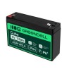 Green Cell AGM VRLA 6V 7.2Ah maintenance-free bateria do systemów alarmowych, kas, zabawek