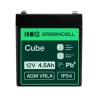 Green Cell AGM VRLA 12V 4.5Ah maintenance-free bateria do UPS units