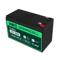 Green Cell AGM VRLA 12V 8Ah maintenance-free bateria do systemów alarmowych, kas, zabawek