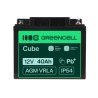 Green Cell AGM VRLA 12V 40Ah maintenance-free bateria do mower, skuter, łodzi, wózek inwalidzki
