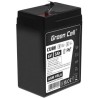 Green Cell CUBE AGM IP54 6V 5Ah VRLA bateria Gel deep cycle toys for kids alarm systems