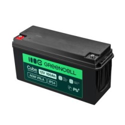 Green Cell Cube AGM VRLA IP54 12V 150Ah maintenance-free bateria do kamperów, fotowoltaiki, paneli solarnych, łodzi