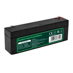 Greencell AGM VRLA 12V 2.5Ah maintenance-free bateria do cash registers, zabawek, kamery (178x36x66mm)