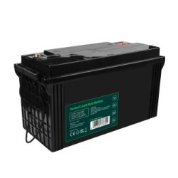 Greencell AGM VRLA 12V 120Ah maintenance-free bateria do łodzi, fotowoltaiki, paneli solarnych (173x406x233mm)