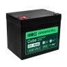 Greencell AGM VRLA 12V 80Ah maintenance-free bateria do UPS, scales, kamperów (260x168x216mm)