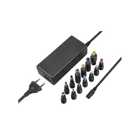Avacom ładowarka - adapter QuickTIP dla notebooky univerzální, 18,5-20V, až 3,25A, 65W, ADAC-UNV-A65W, przewód 1,2 m + 13 złączy