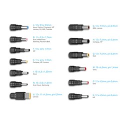 Avacom ładowarka samochodowa - adapter QuickTIP-CAR dla notebooky univerzální, 18,5-20V, až 3,25A, 65W, ADDC-UNV-A65W, dla portu