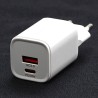 Powerton ENERGY VOLTIX Zasilacz / sieciowy adapter 33W, 2-portowy, USB-C, USB-A