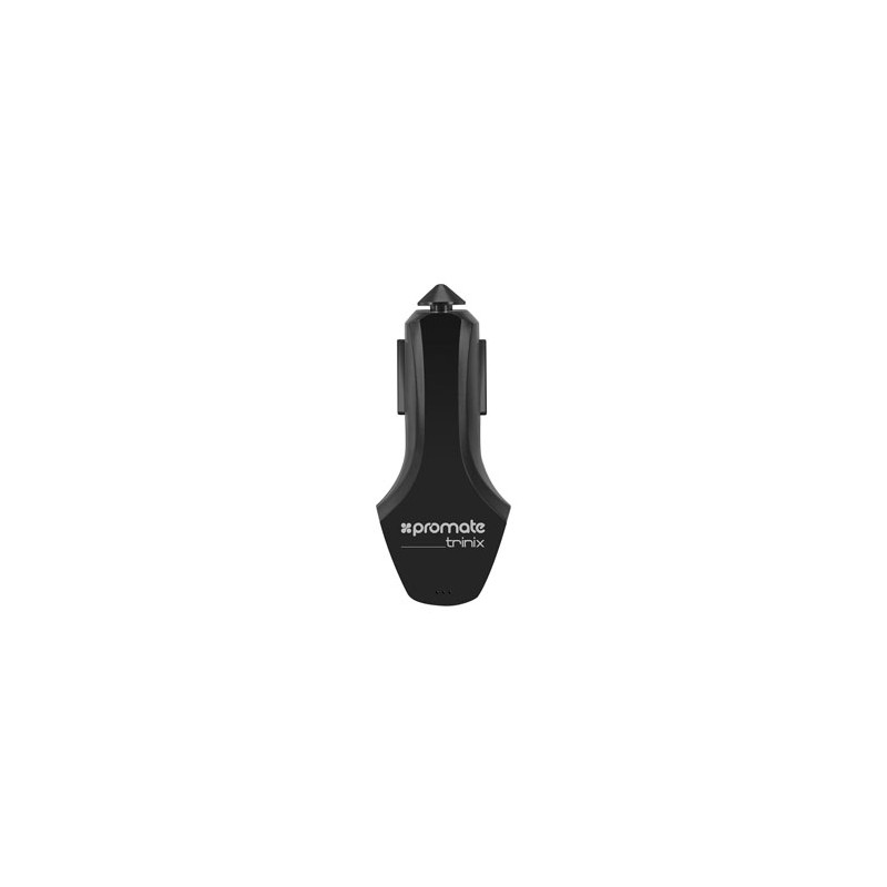 Ładowarka samochodowa Promate 45W, 3 porty, USB-C, USB-A, EOL