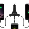 Ładowarka samochodowa Promate 45W, 3 porty, USB-C, USB-A, EOL