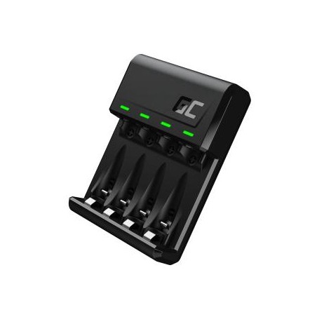 Green Cell GC VitalCharger Ni-MH AA i AAA bateria ładowarka z Micro USB i USB-C port