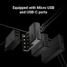 Green Cell GC VitalCharger Ni-MH AA i AAA bateria ładowarka z Micro USB i USB-C port