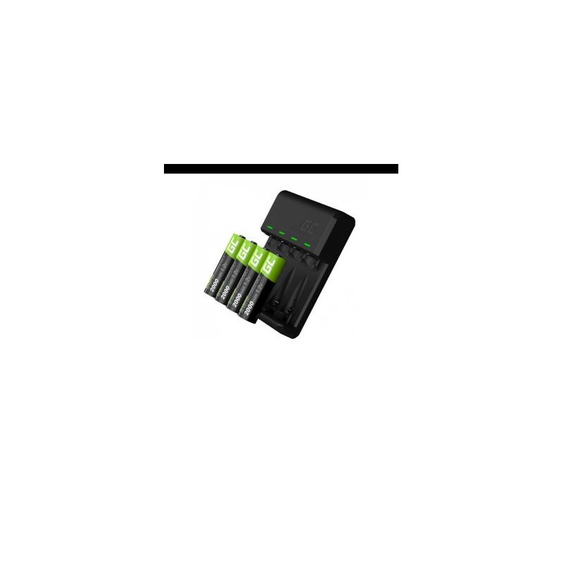 Zestaw Green Cell GC VitalCharger i 4x baterie AA 2000mAh Ni-MH