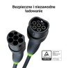Green Cell Snap Type 2 EV ładowania kabel 11 kW 7 m do Tesla Model 3 S X Y, VW ID.3, ID.4, Kia EV6, Hyundai IONIQ 5, Ford Mach-E