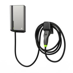 Green Cell GC HabuDen Wallbox 22kW 32A 7.5m kabel Type 2 Smart EV  stacja  ładowania z GC App Bluetooth WiFi