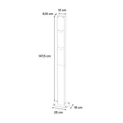 Greencell HabuDen Post stand mounting post do HabuDen Wallbox stacja ładowania