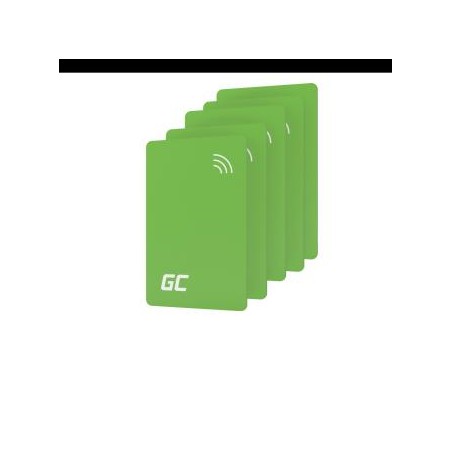 Zestaw kart NFC HabuDen - karty dostępuędo stacji ładowania EV
