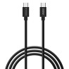 Verbatim, Mini ładowarka GaN z wyświetlaczem i kablem 2 x USB-C / 1 x USB-A, szara, 65W, Wymienne wtyczki EU, UK, USA