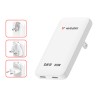 Verbatim, Ładowarka Essentials Slim GaN USB-C1 PD 3.0 , USB-C2 PD 3.0, biała, 65W