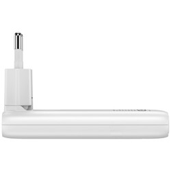 Verbatim Fold ,n, Go, Ładowarka sieciowa GaN 2 USB-C PD 3.0, biała, 65W, wtyczka EU