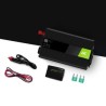 Green Cell power falownik 24V to 230V 300W/600W zmodyfikowane sine wave