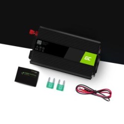 Green Cell power falownik UPS 12V to 230V czysta sinusoida 300W/600W do furnances i central heating pumps