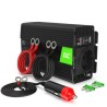 Green Cell power falownik 12V to 230V 300W/600W czysty sine wave