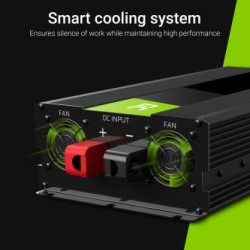 Green Cell power falownik 24V to 230V 1500W/3000W czysta sinusoida