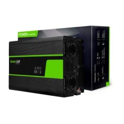 Green Cell power falownik 24V to 230V 2000W/4000W czysta sinusoida