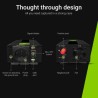 Green Cell power falownik 12V to 230V 1500W/3000W modyfikowana sinusoida