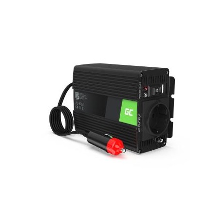 Green Cell power falownik 12V to 230V 150W/300W czysta sinusoida