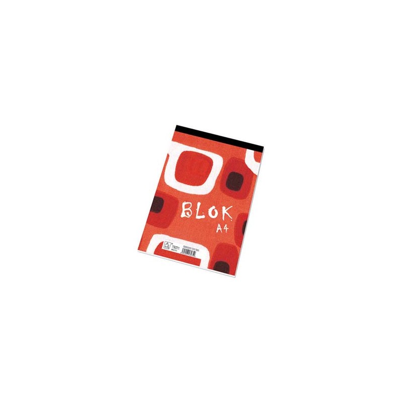 Blok w linie, A4, 50szt. biurowy, EOL