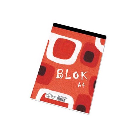 Blok w linie, A4, 50szt. biurowy, EOL