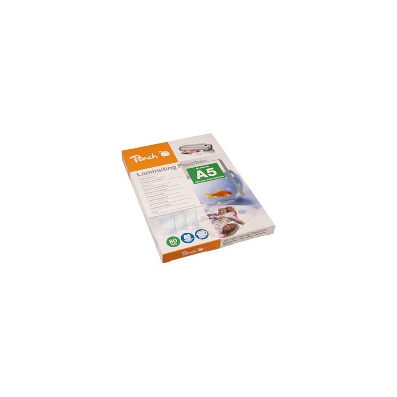 Peach Folia laminacyjna, A5, 80mic, termo, 100szt