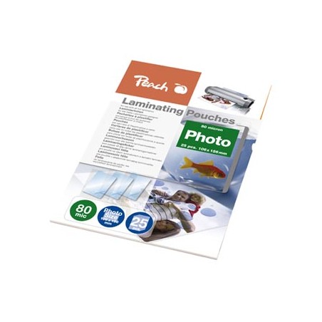 Peach Folia laminacyjna, 106 x 156mm, 80mic, termo, 25szt