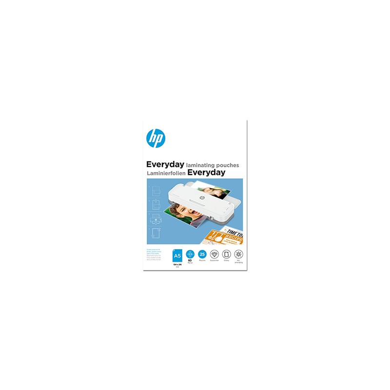 HP Folia laminacyjna, A5, 80mic, 25szt