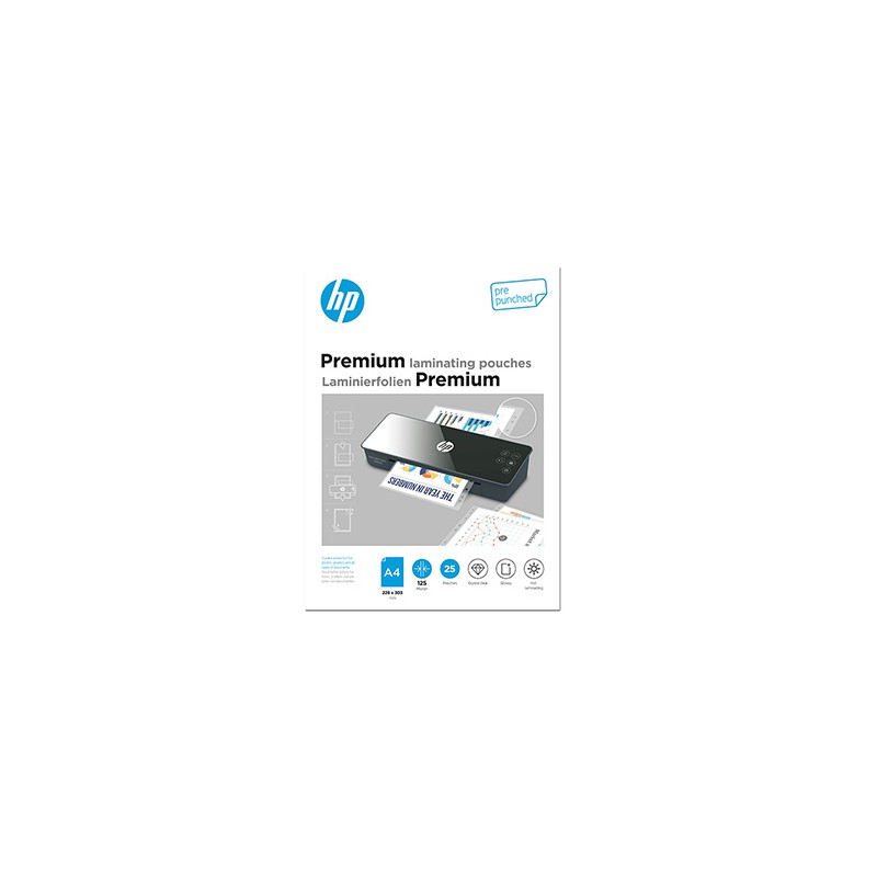 HP Folia laminacyjna, 125mic, 25szt