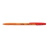 Berlingo, pióro kulkowe, czerwony, 50szt, 0.7mm, Tribase Orange