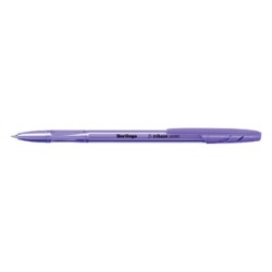 Berlingo, pióro kulkowe, niebieskie, 50szt, 0.7mm, Tribase pastel