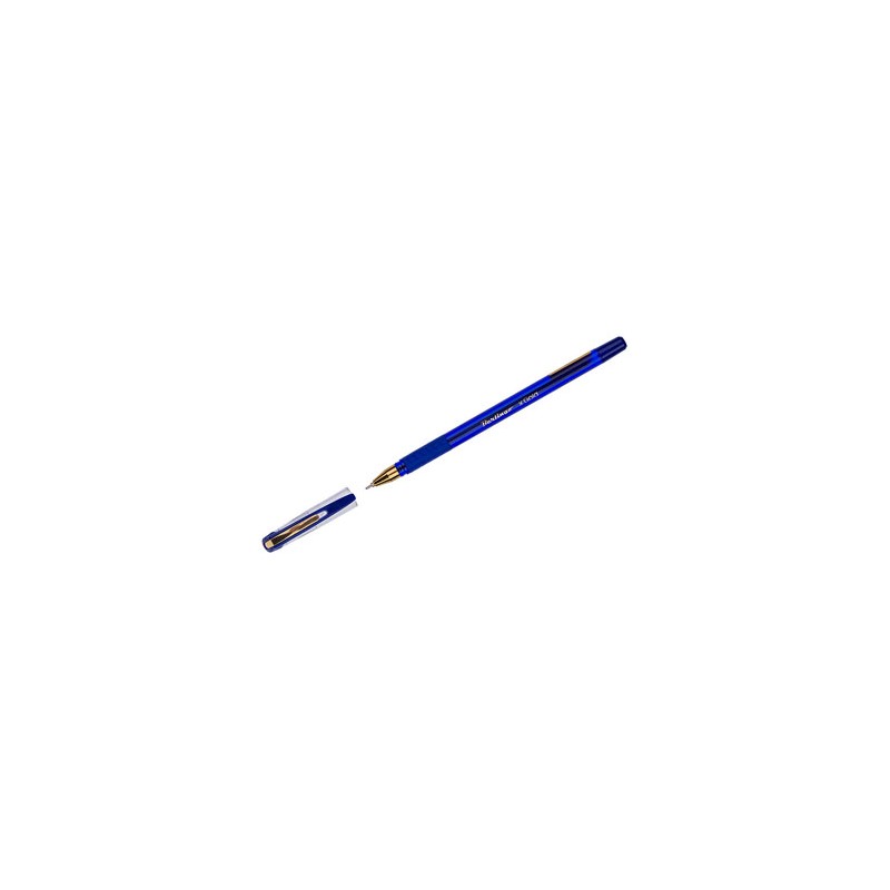 Berlingo, pióro kulkowe, niebieskie, 12szt, 0.7mm, XGOLD
