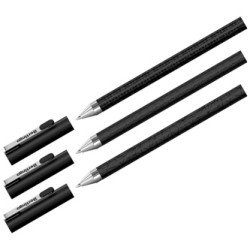 Berlingo, pióro kulkowe, niebieskie, 24szt, 0.7mm, Double Black