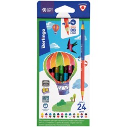 Berlingo, kredki color, 12szt, SuperSoft