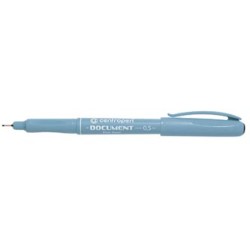 Centropen, cienkopis 2631, czarny, 10szt, 0.5mm, odporny na dziłanie UV, cena za 1 szt