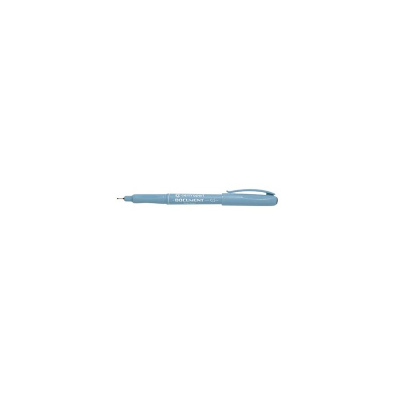 Centropen, cienkopis 2631, czarny, 10szt, 0.5mm, odporny na dziłanie UV, cena za 1 szt
