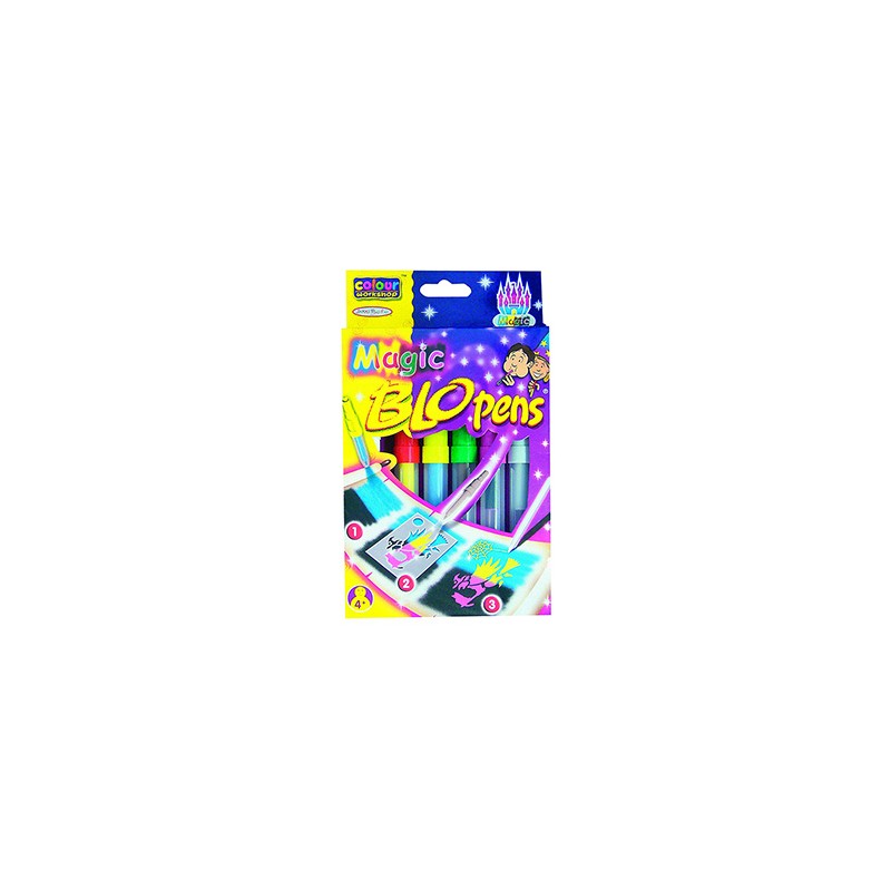 Centropen, zestaw blowpen 1549, color, 6szt, MAGIC